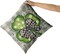 St Patricks Day Pillow Covers 18x18 Set of 2 Watercolor Green Lucky Clover Shamrock Grey Buffalo Plaid